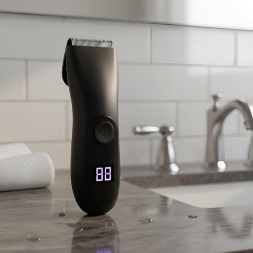 CAMAPE Maquina Maquininha de Raspar Barbear Pelos Íntimos Homem com lâmina cerâmica não belisca não machuca aparador virilha íntimo raspar cabelos barba corpo pezinho axila peito perna bivolt e a prova d'agua