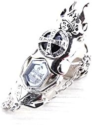 Monjiang Punk Crystal Katekyo Hitman Reborn Ring Men's Hitmanreborn Vongola Anime Ring