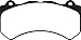 EBC Brakes DP31853C Redstuff Ceramic Low Dust Brake Pad