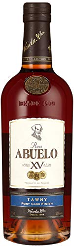 Ron Abuelo Finish Collection Tawny ( 1 x 0,7l) - 15 Jahre alter Rum aus Panama, gefinished in einem ehemaligen Portwein-Fass - pur oder auf Eis zu genießen - 40% Vol. – Bild 2