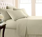 Southshore Fine Linens 110 GSM - 6 Piece - 21 Inch Extra Deep Pocket Sheet Set - OFF WHITE - Full