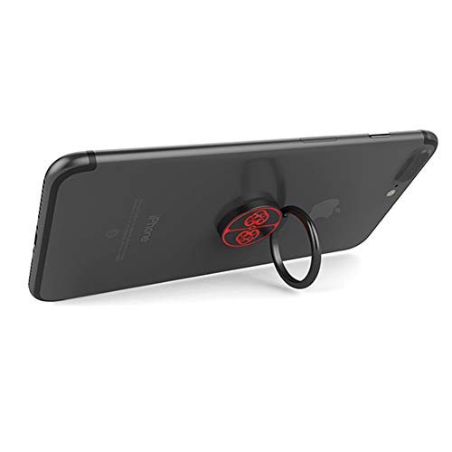 2 PCS Lazy Finger Brackets, 2pcs Zinc Alloy Electroplating Process Magnetic Adsorption Phone Ring Holder 360 Degree Rotating Bracket Stand for Phone