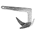 Lewmar Galvanized Claw Anchor 16.5Lbs/7kg for Boats 24'-30'