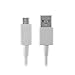 OEM Cube USB Power Plug & MicroUSB Cable Combo ASY-31295-002 for BlackBerry Z10 (White)