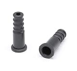 THE CIMPLE CO - Coaxial Cable Weather Boot - RG6 Connectors RG59 Ends Coaxial Boots - Weatherproof (Black) - Pack of 10