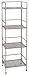 Seville Classics 4-Tier Mesh Square Tower Shelving