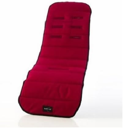 Outlook Cotton Pram Liner - Red. by Outlook