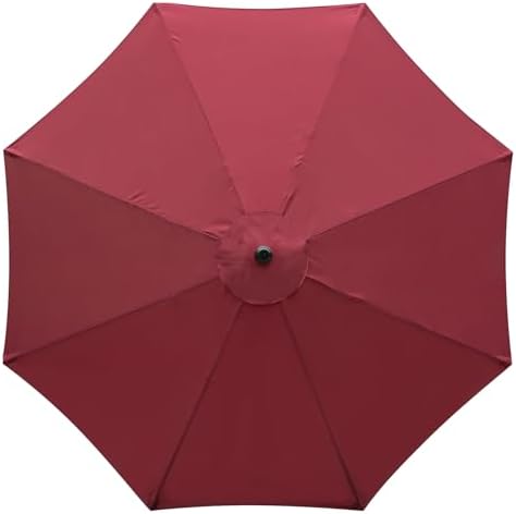 11-ft auto-tilt octagon patio umbrella Treasure Garden  11 ft Octagonal Outdoor Patio Umbrella (High-Perform