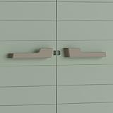 Keter Planet Outdoor Tall Cabinet Green Multi Purpose Garage Storage view 10