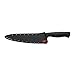 Farberware EdgeKeeper Chef's Knife, 8-inch, Black