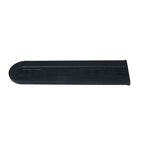 ompait Effective Plastic Durable Chainsaw Bar Protective Cover Protect Scabbard Universal - Black