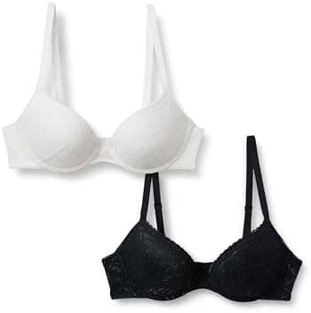 Self Expressions Women's Perfect Lift Push Up Bra, SE1186, Black