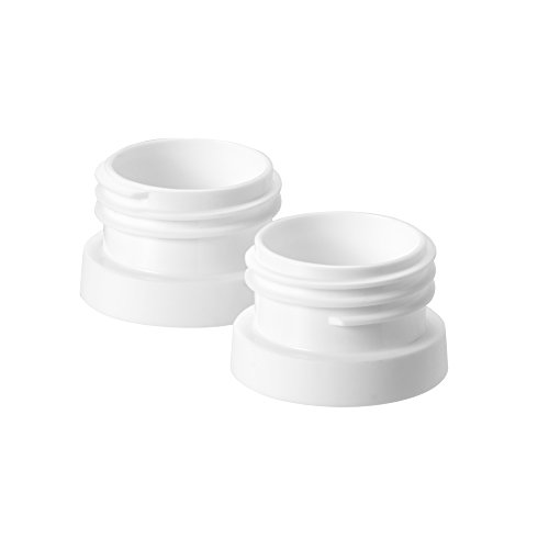 Tommee Tippee Pump and Go Double Electric Breast Pump Adapter Set,White