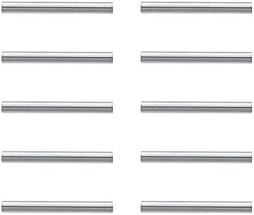 50PCS Stainless Steel Long Bugle Tube Loose Beads for Jewelry Making 15mmx1.5mm