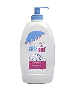 Sebamed Baby Body Milk Lotion 400 ml|pH 5.5|Ideal for dry skin|Daily moisturisation|