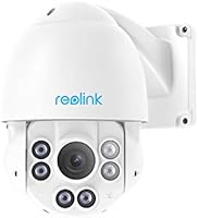 Reolink PTZ Camera Outdoor 5MP Super HD Work with Google Assistant, PoE IP Security Monitor IR Night Vision Pan Tilt 4X...