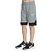 Nike Boy's Icon Basketball Shorts, Boy's Athletic Shorts with Side Pockets, Black/White/White, M