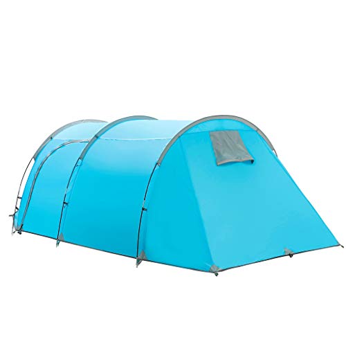 image for youeneom Windproof Camping Tents 3-4 Person with 2/Two Room [Bedroom +