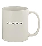 #thiophenol - 11oz Ceramic White Coffee Mug, White