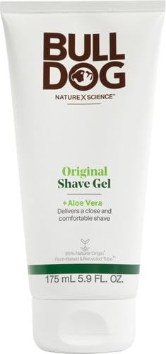 BULLDOG MENS SKINCARE AND GROOMING ORIGINAL SHAVE GEL, 5.9 OUNCE