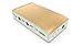 HALO Bolt 58830 mWh Portable Phone Laptop Charger,Usb, Car Jump Starter with AC Outlet and Car Charger - Gold