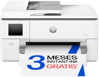 OfficeJet Pro 9720e - Impresora Multifunción Profesional de Tinta, hasta A3 e impresión automática a Doble Cara hasta A4, Wi-Fi, 3 Meses de impresión Instant Ink