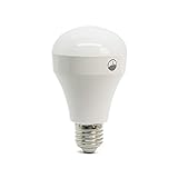 Fox&Summit FS-LB100 LED Light Bulb, Dimmable, Multi-Color, WiFi Enabled Smart Light Compatible with Alexa and Google Assistant, No Hub Required