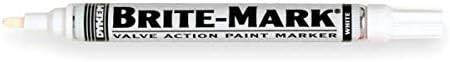 New Paint Marker, Brite Mark(R) 916, White