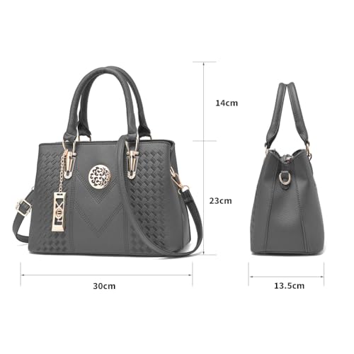 Bolsas De Couro Feminino Senhoras Luxo Sacos 2024