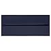 JAM PAPER #10 Business Premium Envelopes - 4 1/8 x 9 1/2 - Navy Blue - 50/Pack
