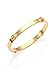 Tory Burch Logo Station Bangle Bracelet - Gold