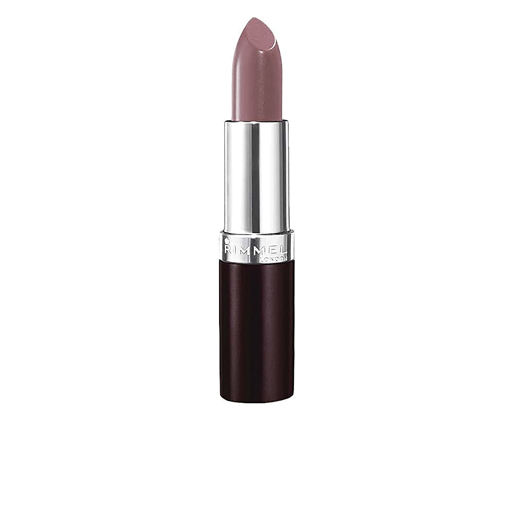 Rimmel Lasting Finish Lipstick, 264 Coffee Shimmer, Creamy Satin Finish, Long Lasting 8 HR Wear, Comfortable Formula, Rich Pigment