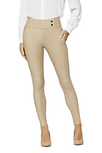 beige treggings
