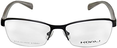 7251k Womens/Ladies Designer Half-rim Stainless Steel Hard Case Eyeglasses/Eyewear
