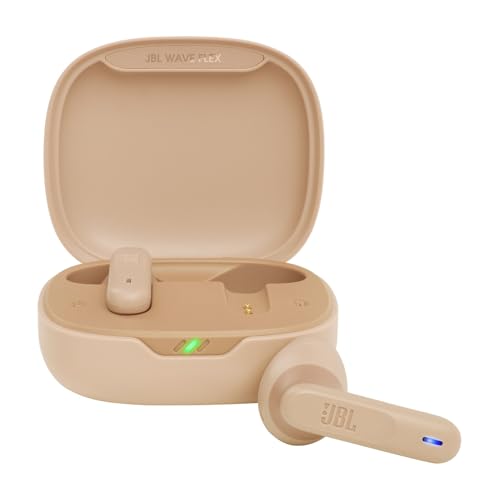 JBL Wave Flex – Kabellose In-Ear Ohrhörer mit IP54 - und IPX2-Wasserdichtigkeit – TalkThru - und AmbientAware-Technologie – 32 Stunden Akkulaufzeit –