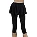 GOGO TEAM Womens Yoga Pants Sport Running Dance Wear Skirt Short Leggings