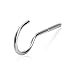 Gydandir Heavy Duty Large Screw Hooks Jumbo Ceiling Hooks Cup Hooks, Length 4 Inches, 12 Pack