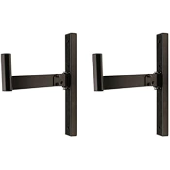On Stage SS7323B Wall Mount Speaker Bracket, Pair