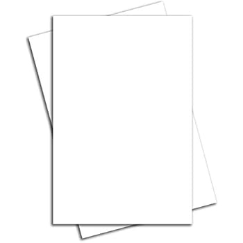 VIBE INK Bundle of Large Blank White Yard or Lawn Sign Boards 24