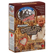 Hodgson Mills Premium Steel Cut Oat, 18 Ounce -- 6 per case.