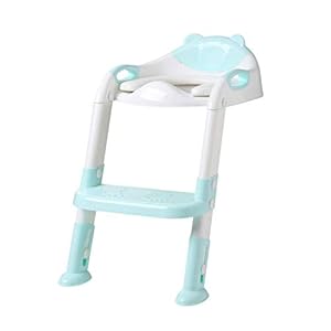 Kinderpotje, zitje Kindertraining Veiligheidstoiletbril met verstelbare ladder