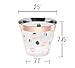 Rose Gold Plastic Cups 9oz | Set of 60 | Fancy, Elegant & Clear Disposable Tumbler for a Party, Wedding, Bridal Shower, Baby Shower, Engagement Party, Birthday, Cocktail Party Celebration, Quinceanera