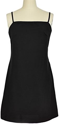 LeNG 2017 Summer Dresses Women Solid Red Sleeveless Spaghetti Strap Brief Style Women Dress Tank Chiffon Female Dress Black M