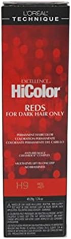 L'OREAL TECHNIQUE Excellence HiColor Red Hot, 1.74 oz (Pack of 3) price ...