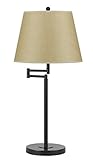 Cal Lighting BO-2077TB-DB Table Lamp with Beige