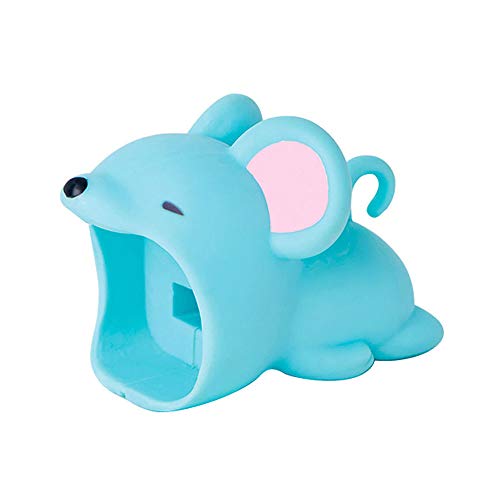 Cable Bite iPhone Charger Head Cable Saver Animal Phone Accessory (E)
