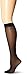 No Nonsense Women's Opaque Knee High Value Pack Sockshosiery, -black, One Size, 6 pair pack