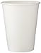 Dixie 8 oz Paper Coffee Cups By GP PRO, White, 1000 Count (50 Disposable Cups Per Sleeve, 20 Sleeves Per Case), 2338W