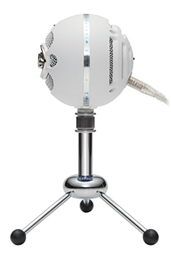 Blue Snowball USB Microphone (Textured White)