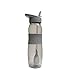 Refresh2go refresh2go 26oz Curve Filtered Water Bottle with Grip - Grey